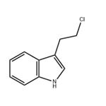 3-(2-chloroethyl)-1H-indole