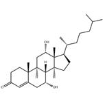 7 alpha,12 alpha-dihydroxy-5-cholesten-3-one