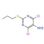 4,6-dichloro-2-propylthiopyrimidine-5-amine