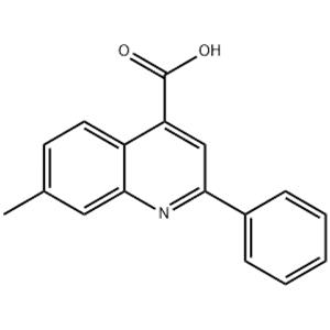 	4-QUINOLINECARBOXYLIC ACID,7-METHYL-2-PHENYL-