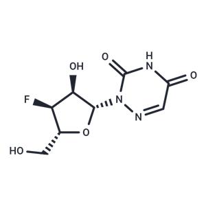 3’-Deoxy-3’-fluoro-6-azauridine