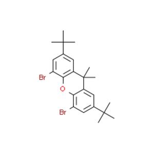 4,5-Dibromo-9,9-Dimethyl-2,7-Bis(2-Methyl-2-Propanyl)-9H-Xanthene