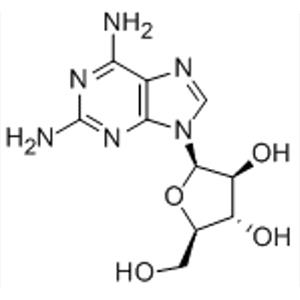 2,6-DIAMINOPURINE ARABINOSIDE