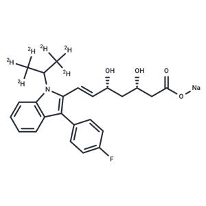 Fluvastatin-d6 Sodium Salt