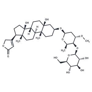 Periplogenin 3-[O-β-glucopyranosyl-(1→4)-β-sarmentopyranoside]