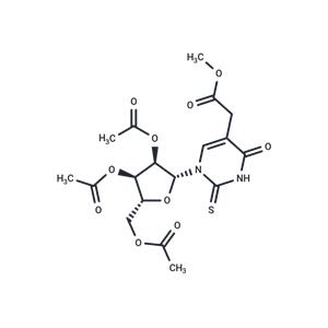 2’,3’,5’-Tri-O-acetyl-5-methoxycarbonylmethyl-2-thiouridine