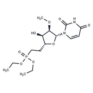 1-[6-(Diethoxyphosphinyl)-2-O-methyl-β-D-ribo-hexofuranosyl]uracil