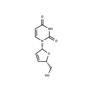 2’,3’-Dideoxy-2’,3’-didehydro-uridine