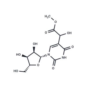 5-(1-Hydroxy)(methoxycarbonyl)methyl ? uridine