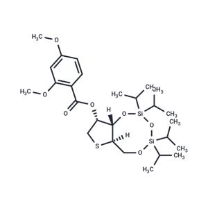 4-Anhydro-2-O-(2,4-dimethoxybenzoyl)-3,5-O-(1,1,3,3-tetraisopropyldisiloxane-1,3-diyl)-4-thio-D-ribitol