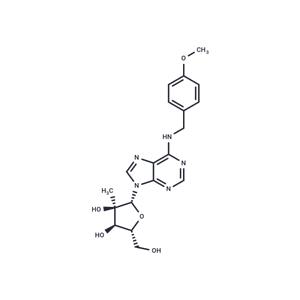 N6-(4-Methoxybenzyl)-2’-C-methyl adenosine