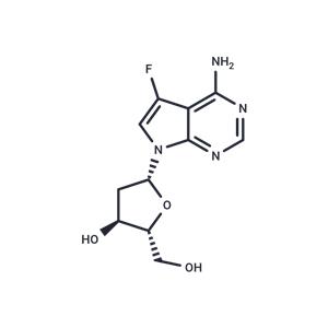 7-(2-Deoxy-β-D-erythro-pentofuranosyl)-5-fluoro-7H-pyrrolo[2,3-d]pyrimidin-4-amine