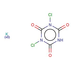 Troclosene potassium