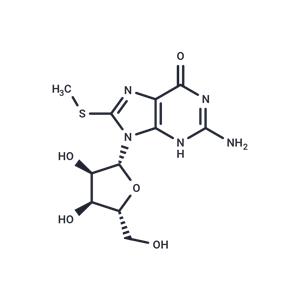 8-Methylthio-guanosine