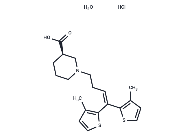 Tiagabine hydrochloride hydrate