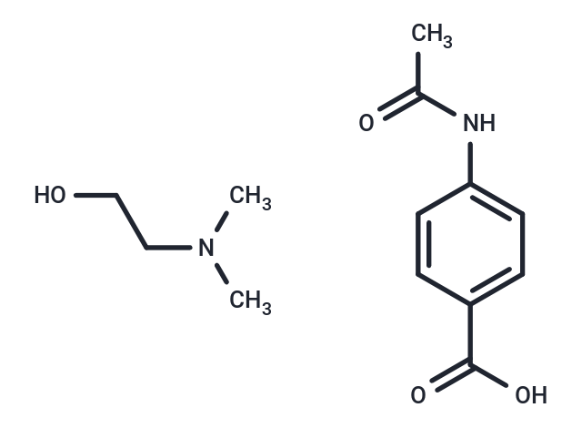 Deanol acetamidobenzoate