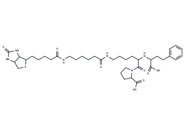 Lisinopril, epsilon-biotinamidocaproyl-