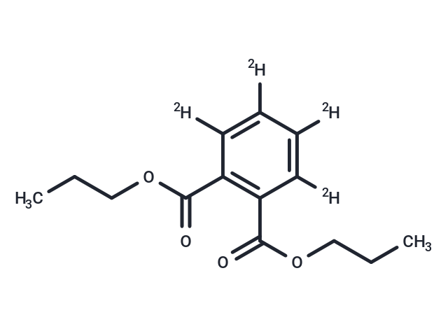 Phthalic acid, bis-propyl ester-d4