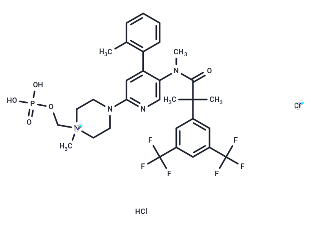 Fosnetupitant chloride monohydrochloride