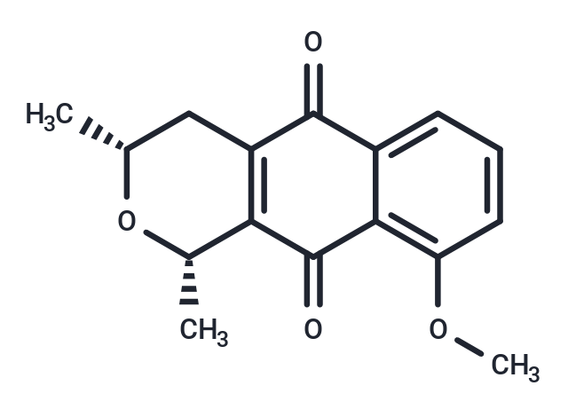 Eleutherin, (-)-