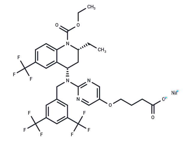 Obicetrapib sodium