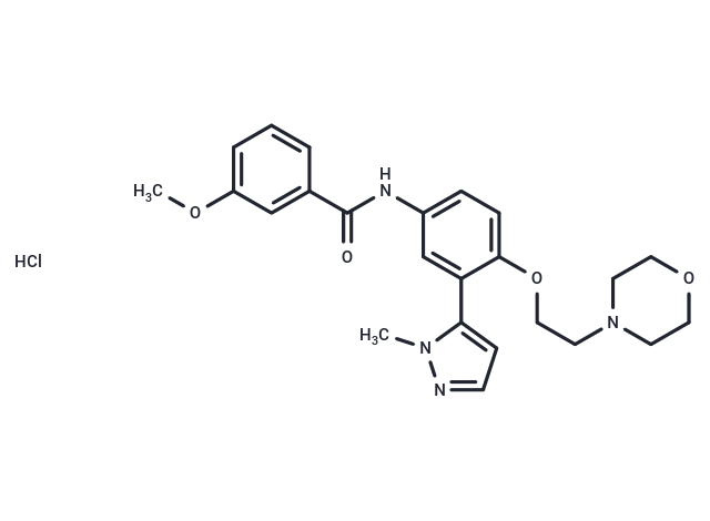 Temanogrel hydrochloride