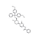 N4-Benzoyl-1-(6-O-DMTr-2,3-dideoxy-beta-D-erythro-hexopyranosyl)cytosine