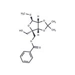 5-O-Benzoyl-4-C-hydroxymethyl-2,3-O-isopropylidene-1-O-methyl-beta-D-ribofuranose