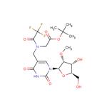 5-N-(t-Butyloxycarbonylmethyl)-N-trifluoro acetyl-aminomethyl-2’-O-methyluridine