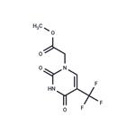 5-Trifluoromethyluracil-1-yl ?acetic acid methyl ester