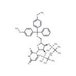 2’,3’-Bis-O-(t-butyldimethylsilyl)-5’-O-(4,4’-dimethyltriphenylmethyl)uridine