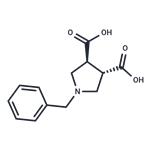 Trans-1-benzylpyrrolindine-3,4-dicarboxylic acid