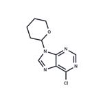 6-Chloro-9-(tetrahydro-2-pyranyl)purine