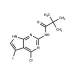 N-(4-Chloro-5-iodo-7H-pyrrolo[2,3-d]pyrimidin-2-yl)-2,2-dimethyl ?propanamide