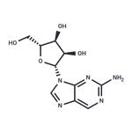 2-Amino-9-β-D-ribofuranosylpurine