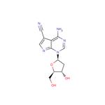 4-Amino-5-cyano-1- (2-deoxy-β-D-ribofuranosyl)-7H-pyrrolo[2,3-d] pyrimidine