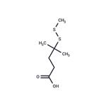 4-Methyl-4-(methyldisulfanyl)pentanoic acid