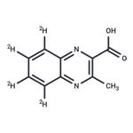 3-Methyl-2-quinoxalinecarboxylic Acid-d4