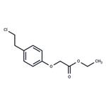 2-[4-(2-Chloroethyl)phenoxy]acetic ? acid ethyl ester