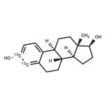 17beta-Estradiol-13C2