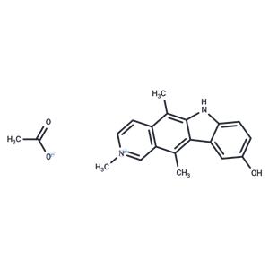 Elliptinium acetate