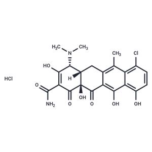 4-Epianhydrochlortetracycline (hydrochloride)