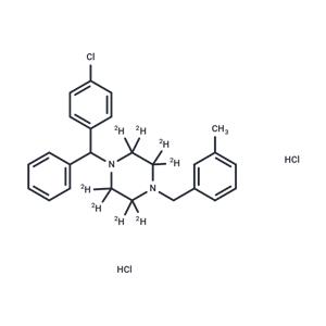 Meclizine dihydrochloride-d8