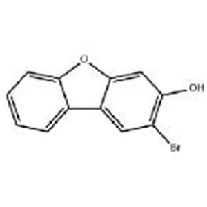 3-Dibenzofuranol, 2-bromo-