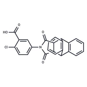 2-chloro-5-(16,18-dioxo-17-azapentacyclo[6.6.5.0~2,7~.0~9,14~.0~15,19~]nonadeca-2,4,6,9,11,13-hexaen-17-yl)benzoic acid