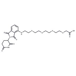 Pomalidomide-PEG4-C-COOH