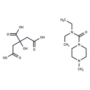 Diethylcarbamazine citrate