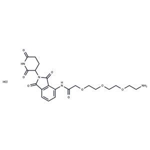 Pomalidomide-amino-PEG3-NH2 hydrochloride