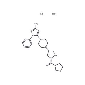 Teneligliptin hydrobromide hydrate