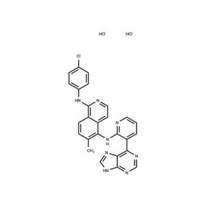 Raf inhibitor 1 dihydrochloride